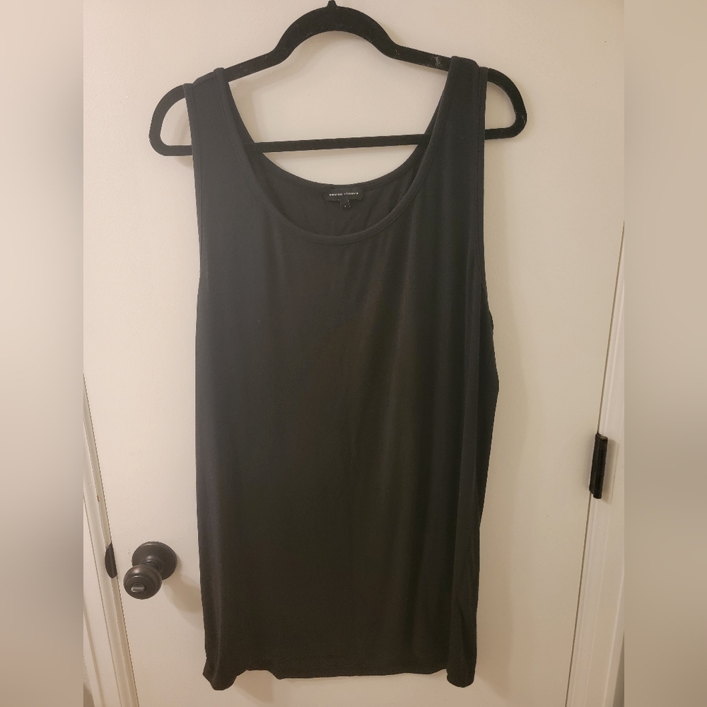 Universal Standard Foundation Tank Black sz Large 22/24